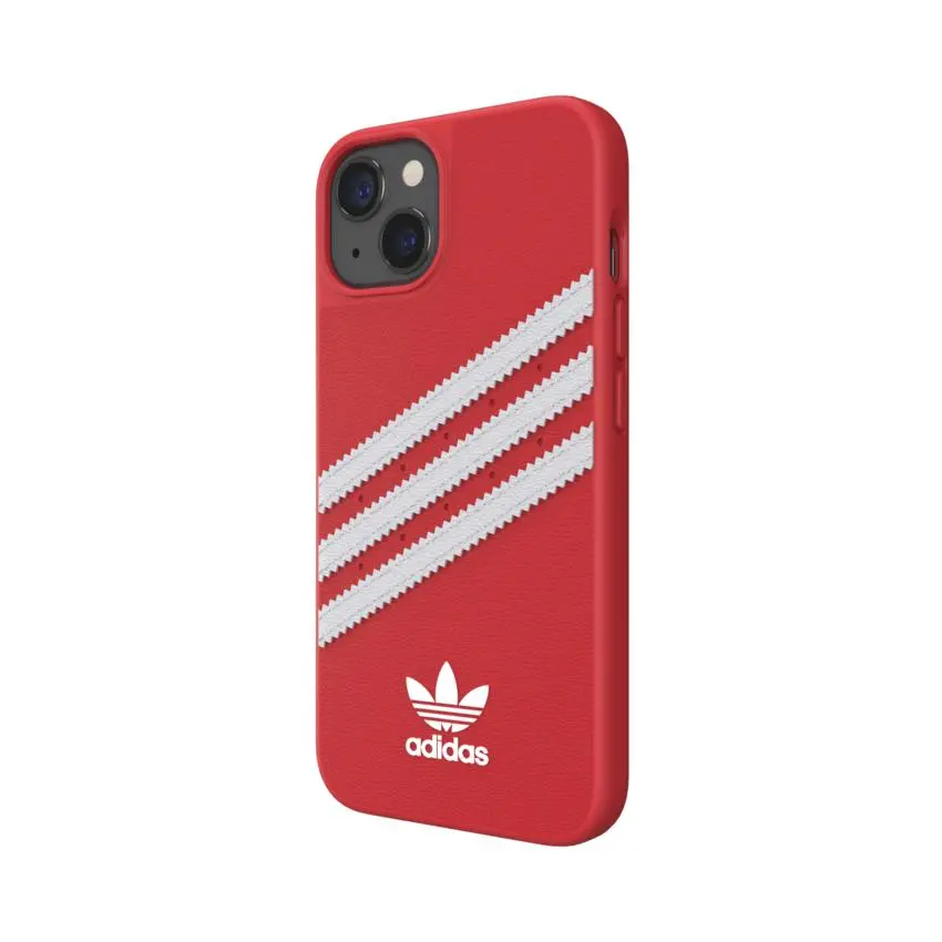 Etui Adidas Snap case z 3 paskami do iPhone 13/13 Pro Czerwony