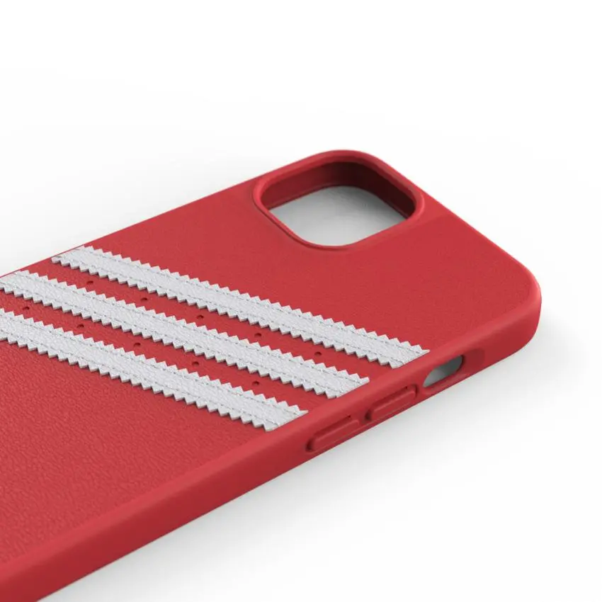 Etui Adidas Snap case z 3 paskami do iPhone 13/13 Pro Czerwony