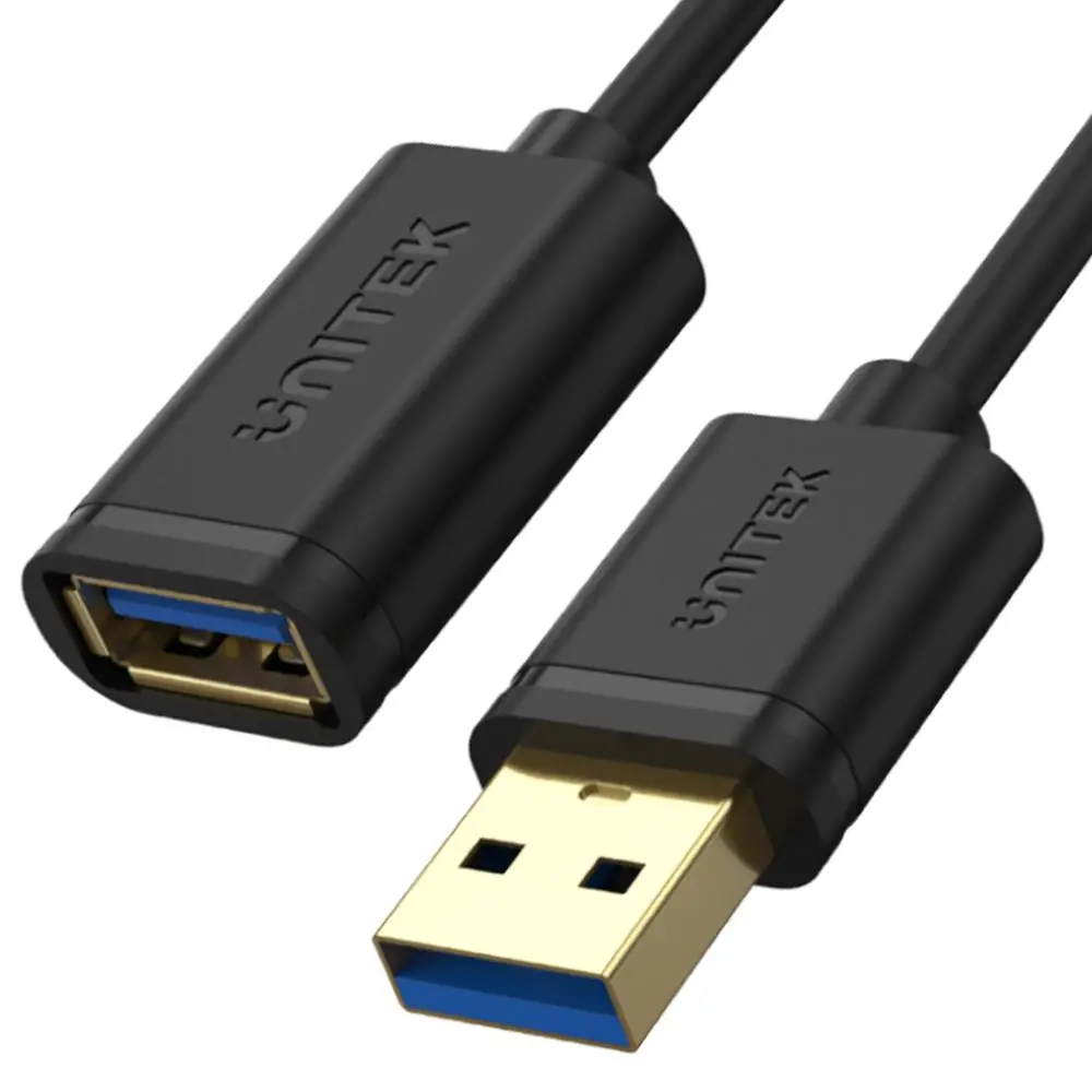 Kabel USB Unitek Y-C456GBK przedłużacz USB 3.0 AM-AF 0,5m Czarny