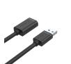 Kabel USB Unitek Y-C447GBK przedłużacz USB 2.0 AM-AF 0,5m Czarny