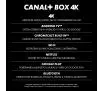 Odtwarzacz multimedialny Canal+ Usługa Box 4K Internetowy z dekoderem HY4001CD z 2-miesięcznym dostępem do pakietu Canal+