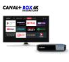 Odtwarzacz multimedialny Canal+ Usługa Box 4K Internetowy z dekoderem HY4001CD z 2-miesięcznym dostępem do pakietu Canal+