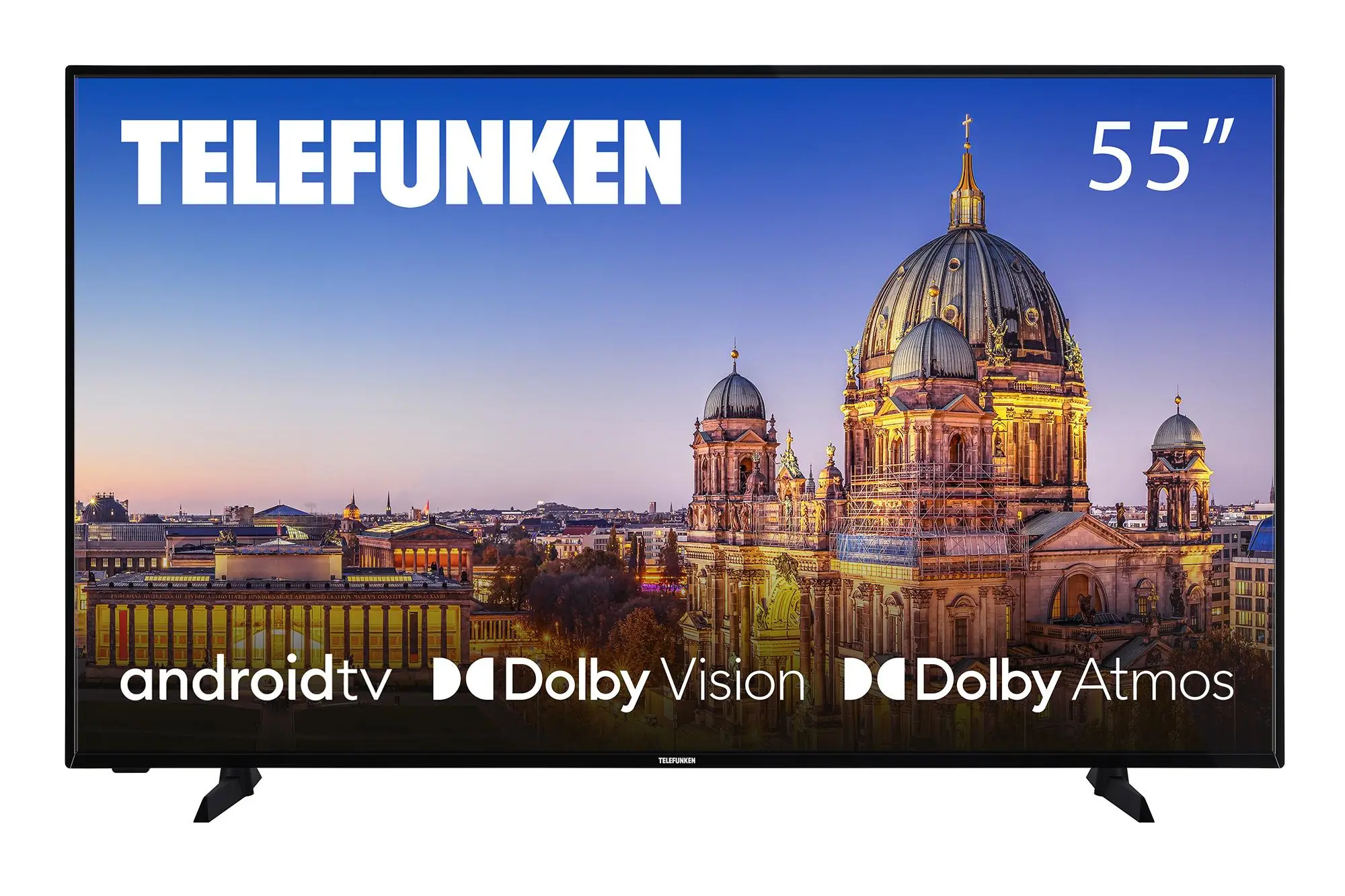 Telewizor Telefunken 55UG8460 55" LED 4K Android TV Dolby Vision Dolby Atmos DVB-T2