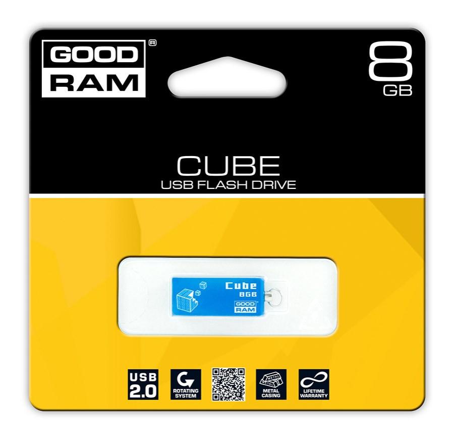PenDrive GoodRam UCU2 8GB USB 2.0 (niebieski)