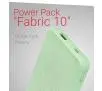 Powerbank Hama Power Pack Fabric 10 10000mAh Zielony