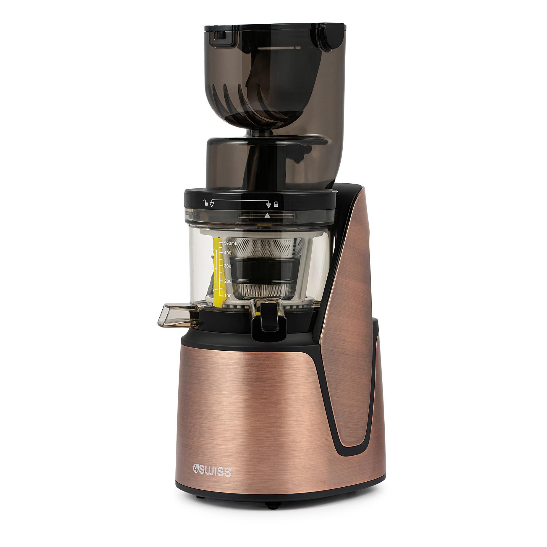 Wyciskarka wolnoobrotowa 4Swiss Swan BM 225 400W 32obr/min Złoty