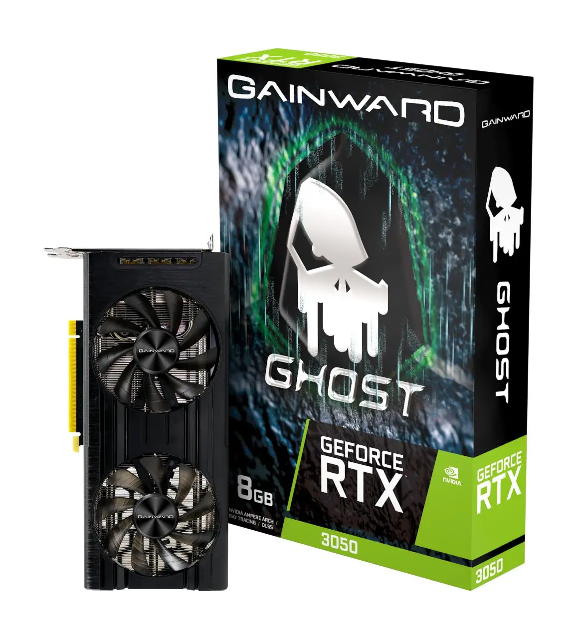 Karta graficzna Gainward GeForce RTX 3050 Ghost 8GB GDDR6 128bit DLSS