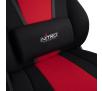 Fotel Nitro Concepts E250 Inferno Red Biurowy  do 120kg Tkanina Czarno-czerwony