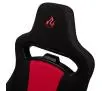 Fotel Nitro Concepts E250 Inferno Red Biurowy  do 120kg Tkanina Czarno-czerwony