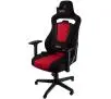 Fotel Nitro Concepts E250 Inferno Red Biurowy  do 120kg Tkanina Czarno-czerwony