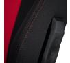 Fotel Nitro Concepts E250 Inferno Red Biurowy  do 120kg Tkanina Czarno-czerwony
