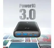 【Coconao 】Anker PowerCore  elite III Anker PowerCore III Elite 25600mAh Czarny - Powerbank