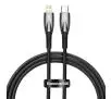 Kabel Baseus USB-C do Lightning Glimmer 20W 1m Czarny