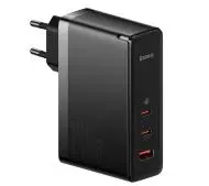 Baseus GaN5 Pro 2xUSB-C + USB 140W Czarny