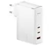 Ładowarka sieciowa Baseus GaN5 Pro 2xUSB-C + USB 140W Biały