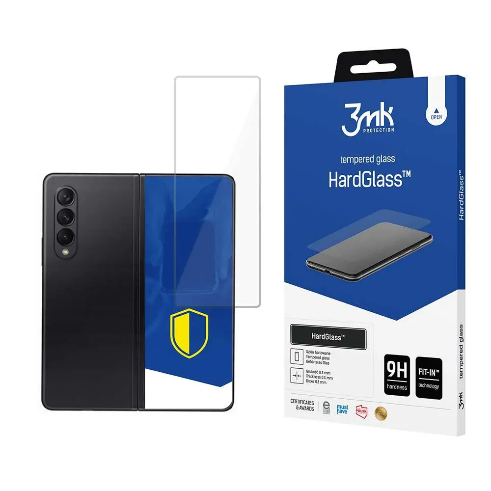 Szkło hartowane 3mk HardGlass do Samsung Galaxy Z Fold 3 5G Front
