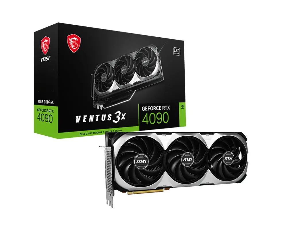 Karta graficzna MSI GeForce RTX 4090 VENTUS 3X OC 24GB GDDR6X 384bit DLSS 3