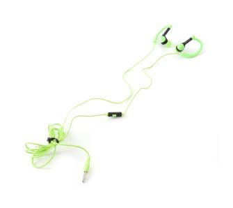 Słuchawki przewodowe Platinet PM1072 Dokanałowe Mikrofon Zielony