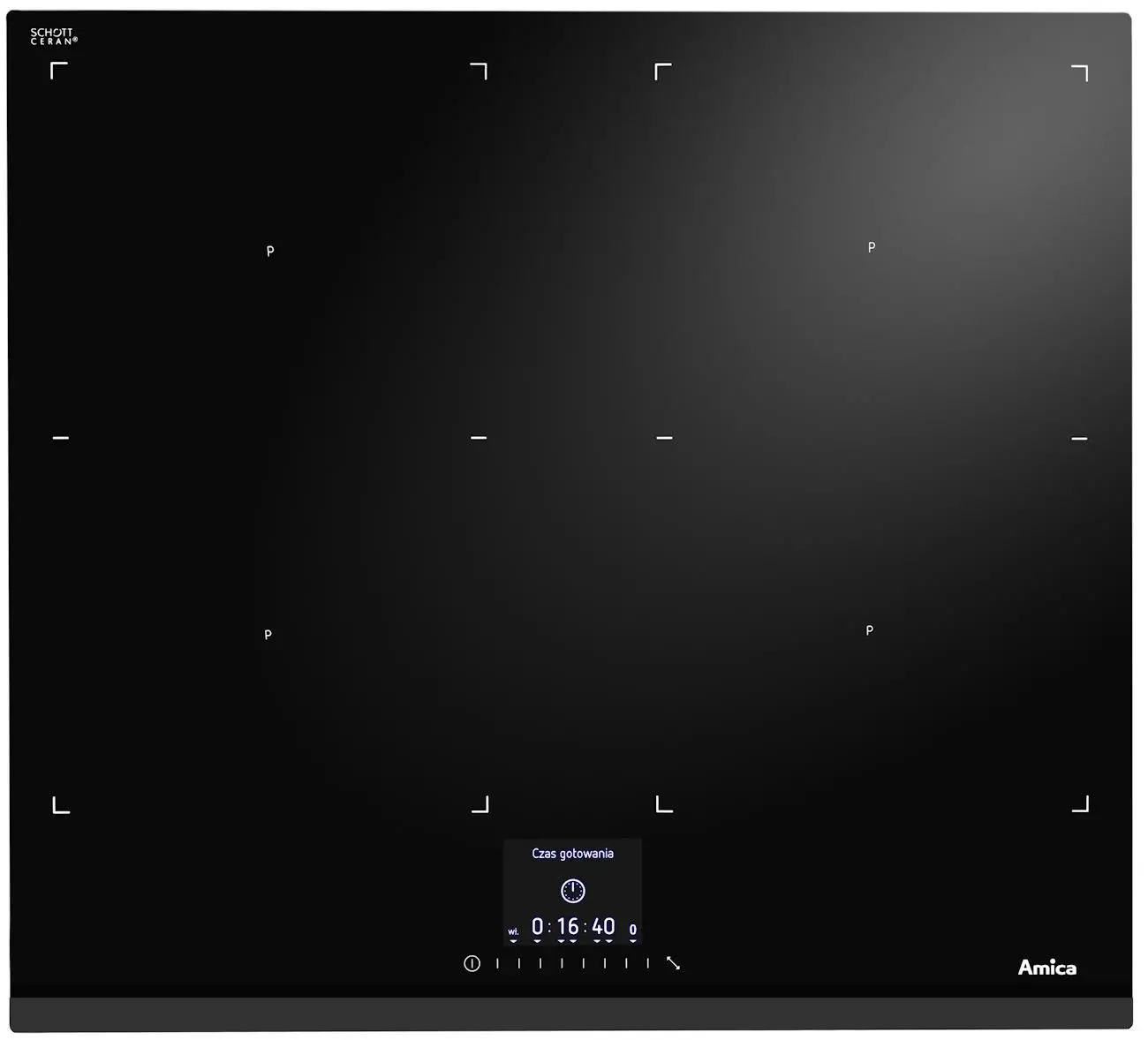Płyta indukcyjna Amica PI 6544 LCD STK 57,6cm