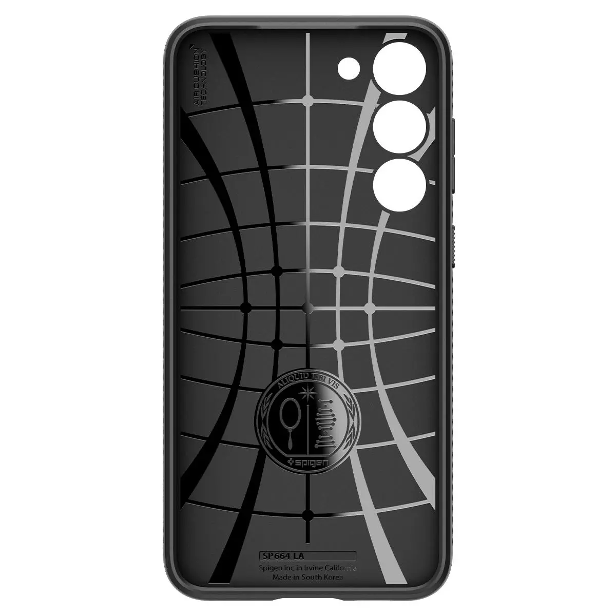 Etui Spigen Liquid Air do Galaxy S23 Czarny