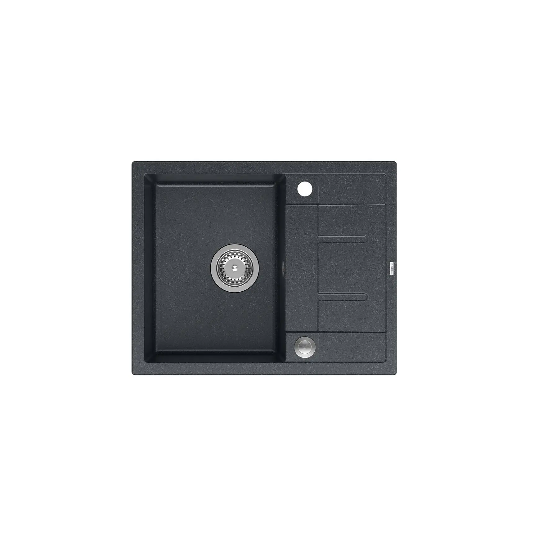 Quadron HB8210U8-BS P2O Morgan 116 Granitowy Czarny metalik/Stalowy