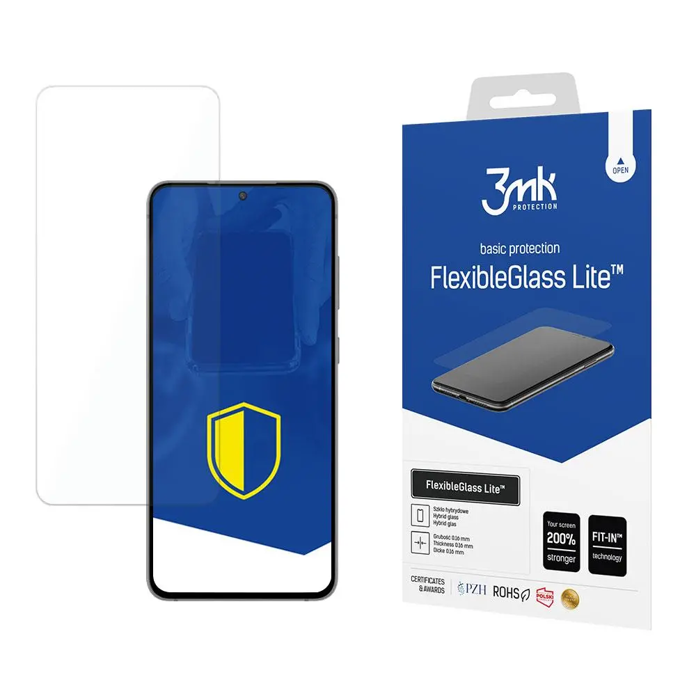 Szkło hybrydowe 3mk FlexibleGlass Lite do Samsung Galaxy S21 FE