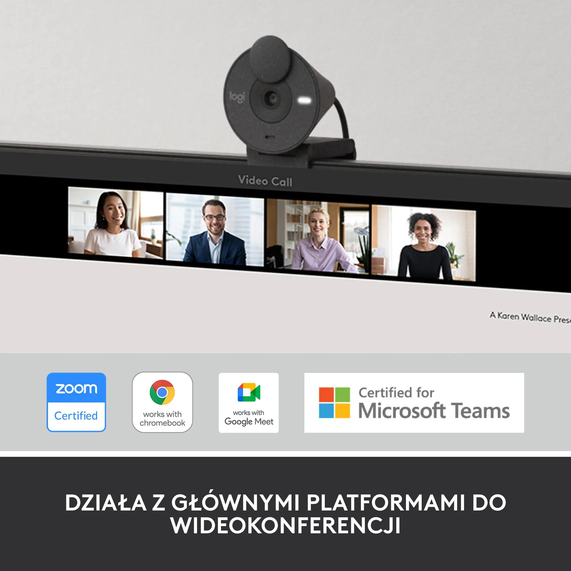 Kamera internetowa Logitech Brio 300 Grafitowy