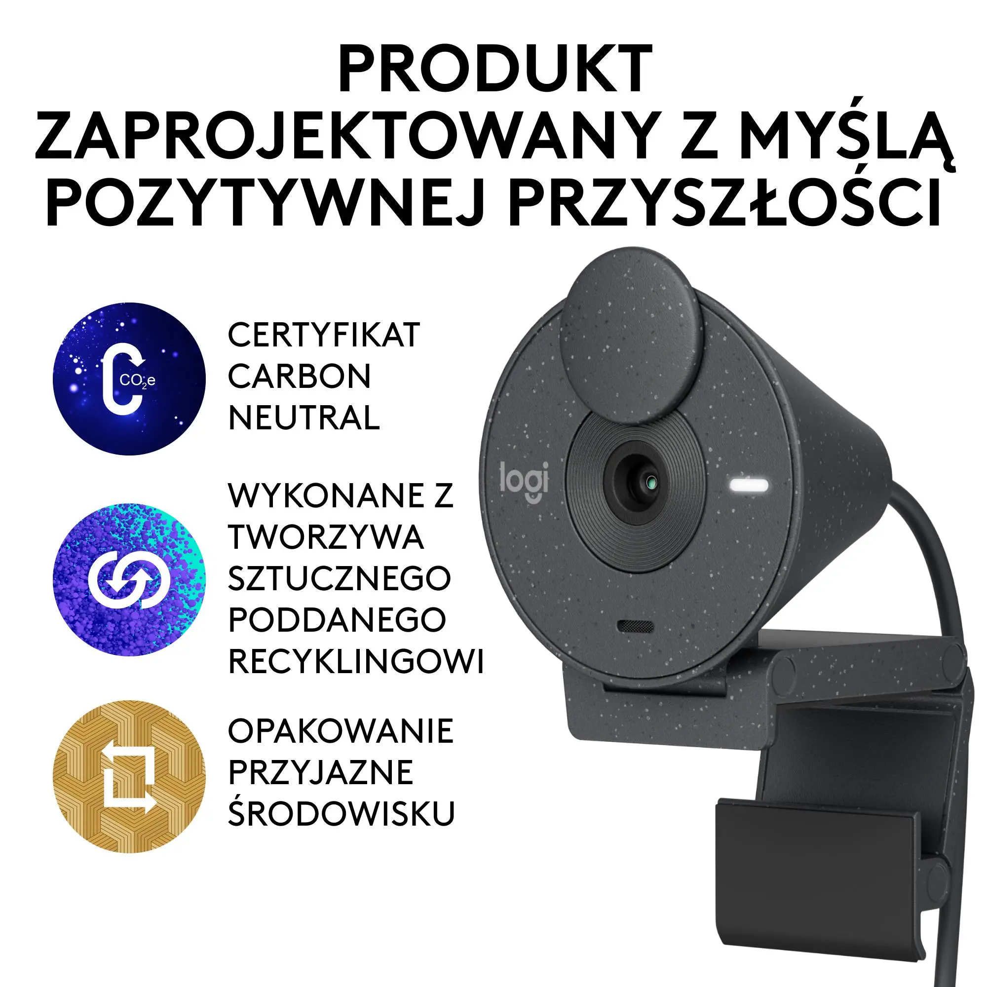 Kamera internetowa Logitech Brio 300 Grafitowy