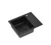 Zlewozmywak Quadron HCQP6250BLM_PC Peter 116 Granitowy Czarny mat