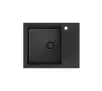 Zlewozmywak Quadron HCQP6250BLM_PC Peter 116 Granitowy Czarny mat
