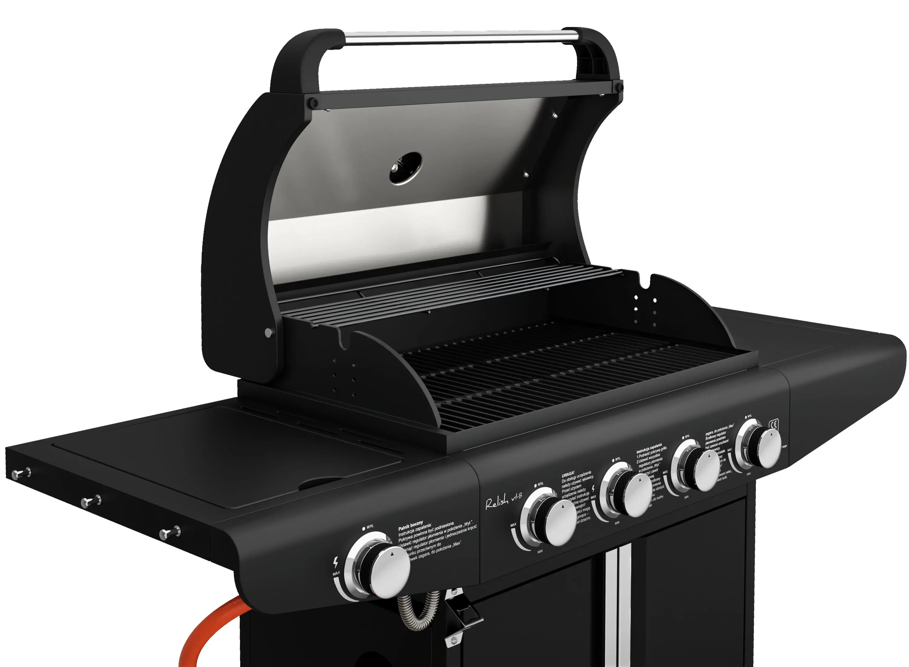 Grill gazowy Koler Relish v1 Czarny