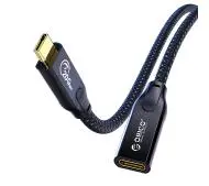 Orico CY32-10-BK-BP  USB-C (M-F) 3.2 Gen2 20 Gbps 4K 100W Czarny