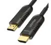 Kabel optyczny HDMI Unitek Y-C1030BK 20m Czarny