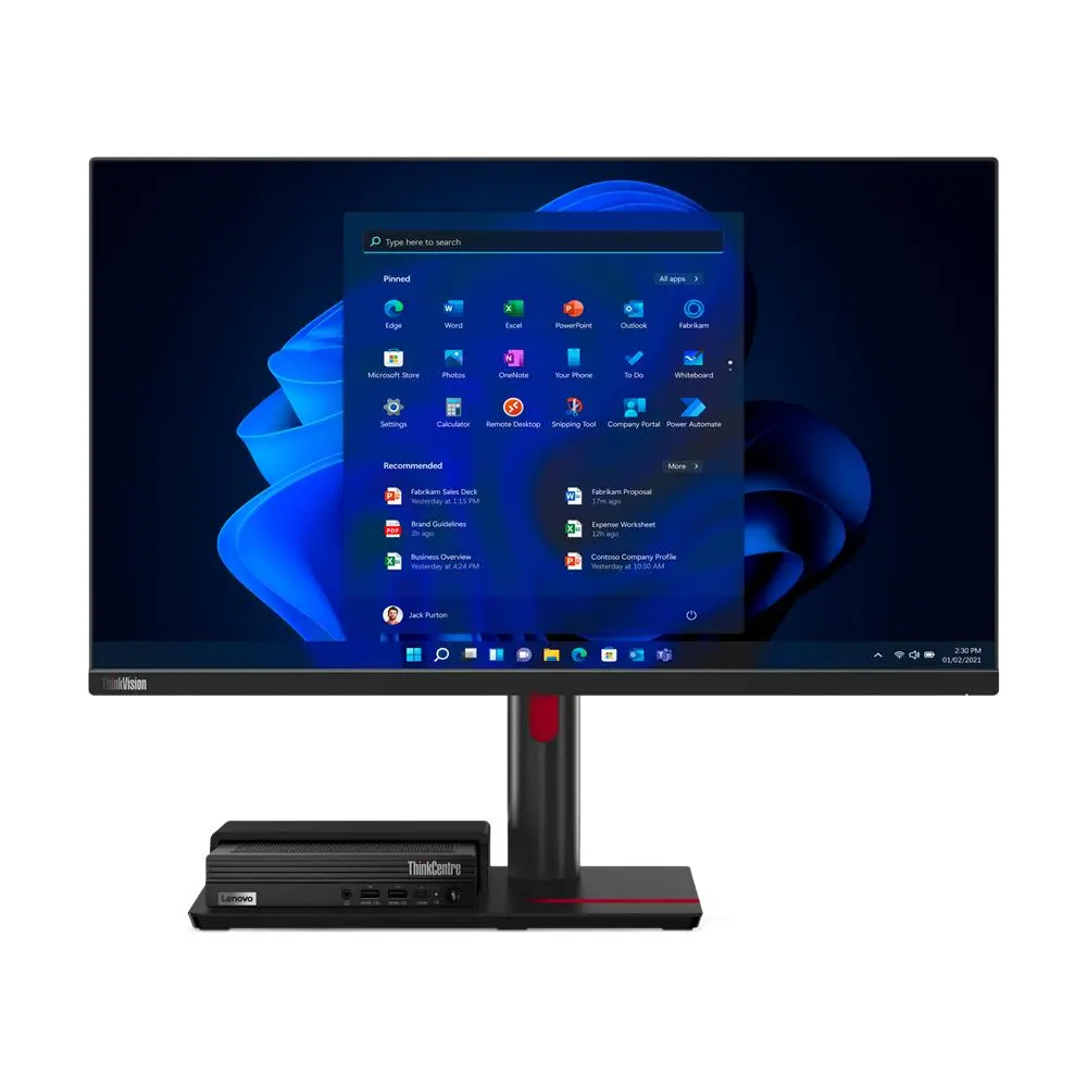 Monitor Lenovo ThinkCentre  Tiny-in-One Flex 27i (12BKMAT1EU) 27" Full HD IPS 60Hz 4ms