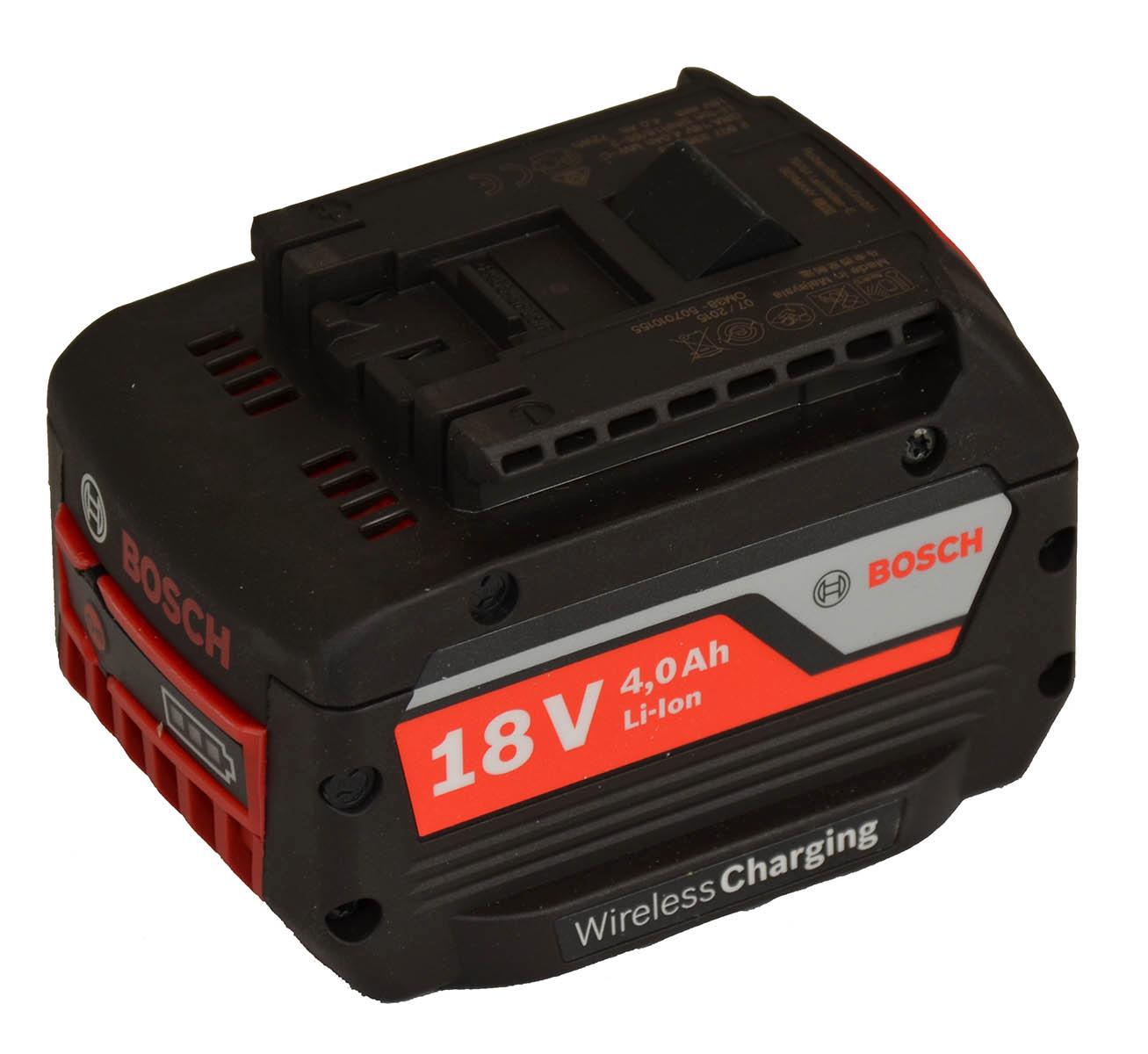 Bosch Professional Li-Ion 18 V / 4,0 Ah Wireless Charging (1600A00C42)