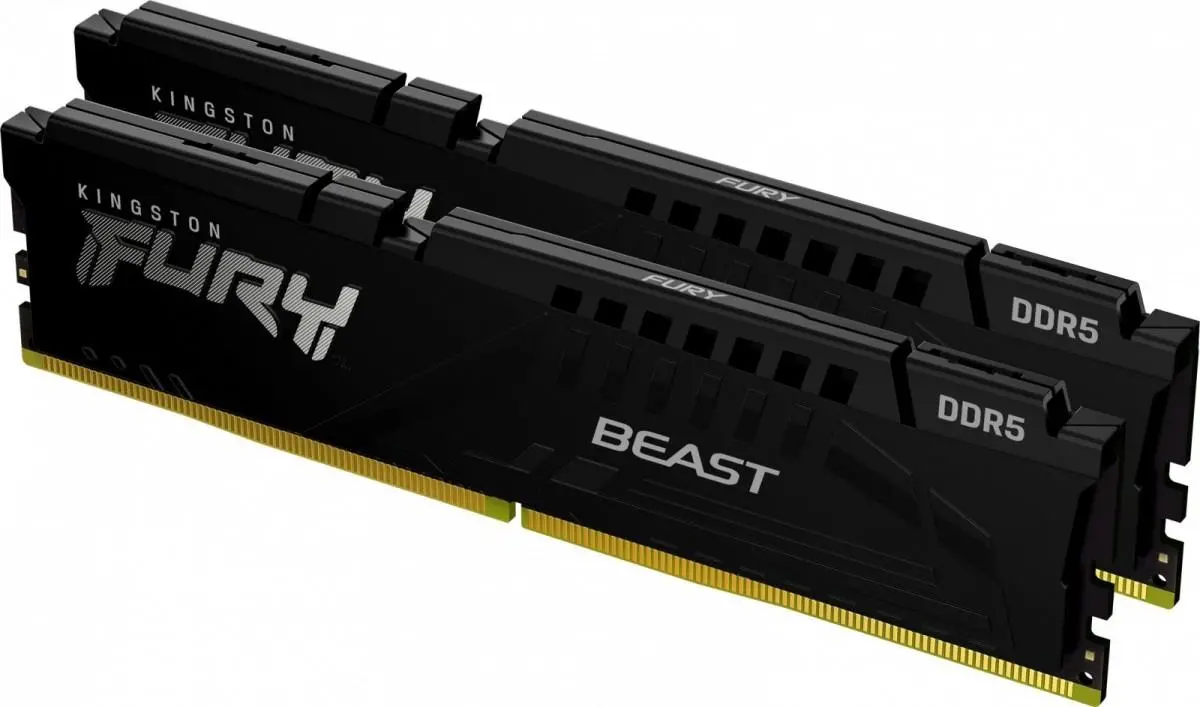 Pamięć RAM Kingston FURY Beast DDR5 16GB (2 x 8GB) 5200 CL40 Czarny