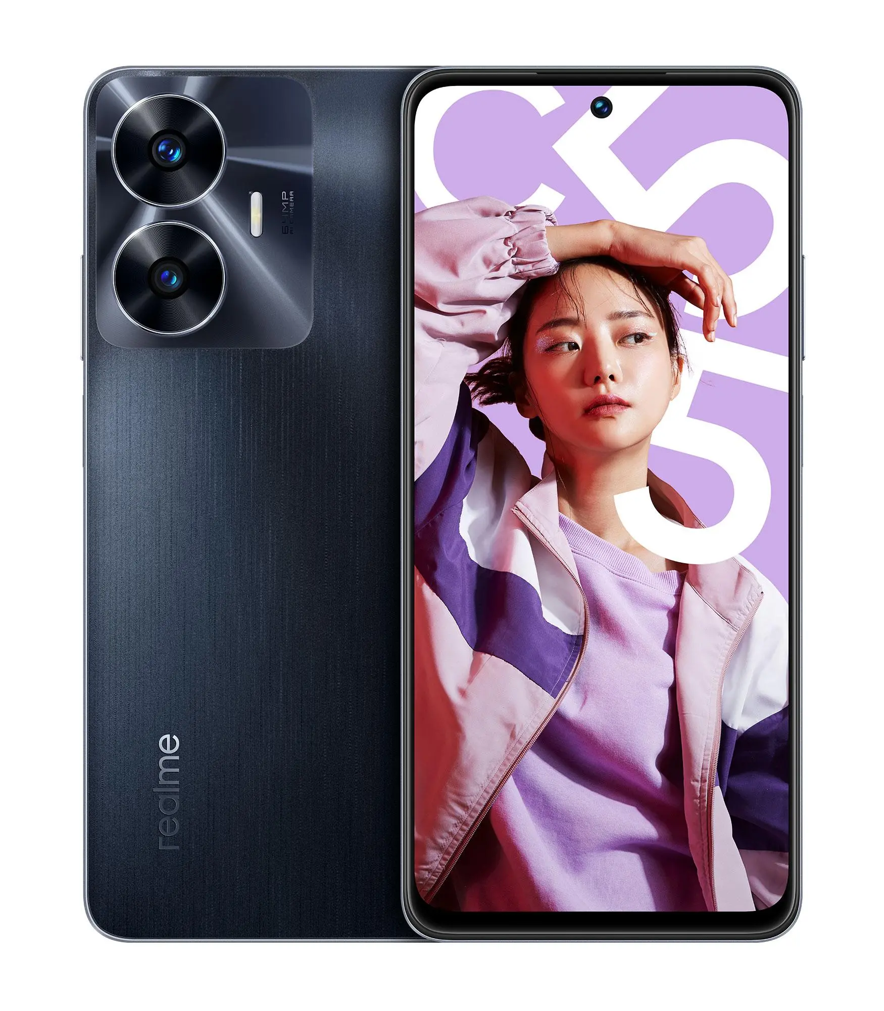 Smartfon realme C55 8/256GB 6,72" 90Hz 64Mpix Czarny