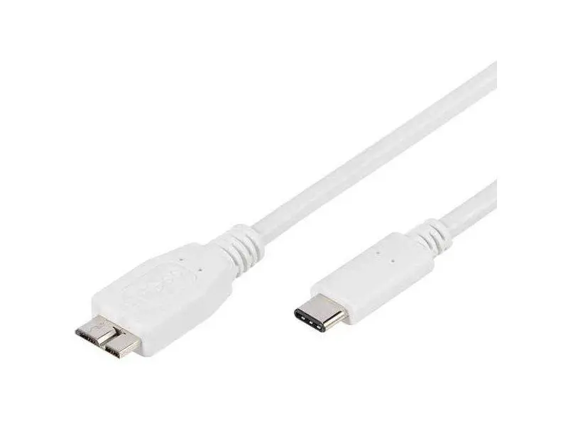 Vivanco 45275 USB-C do microUSB 1m Biały