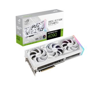 Karta graficzna ASUS ROG Strix GeForce RTX 4090 White Edition 24GB GDDR6X 384bit DLSS 3