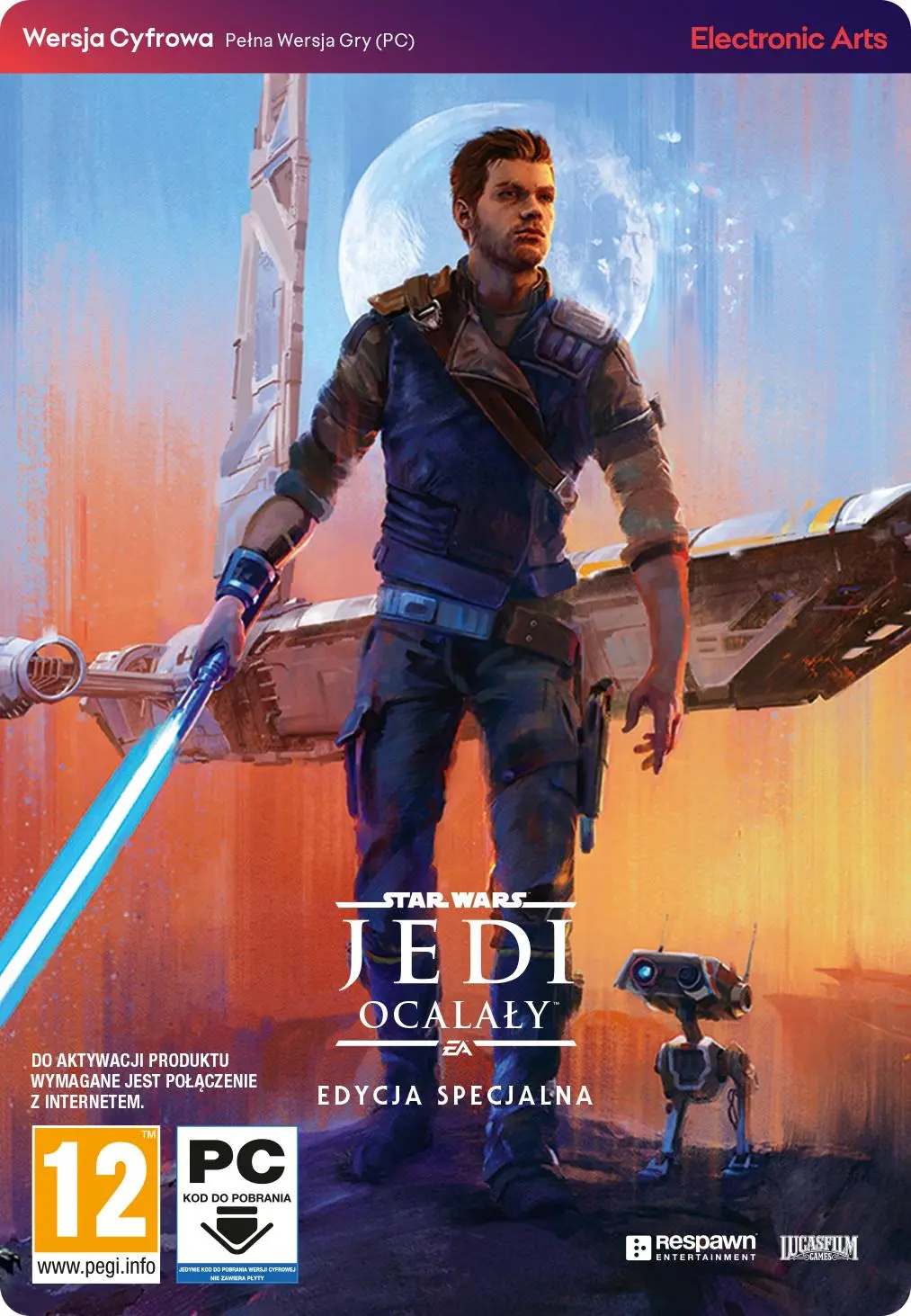 Star Wars Jedi Ocalały Edycja Specjalna [kod aktywacyjny] Preorder Gra na PC