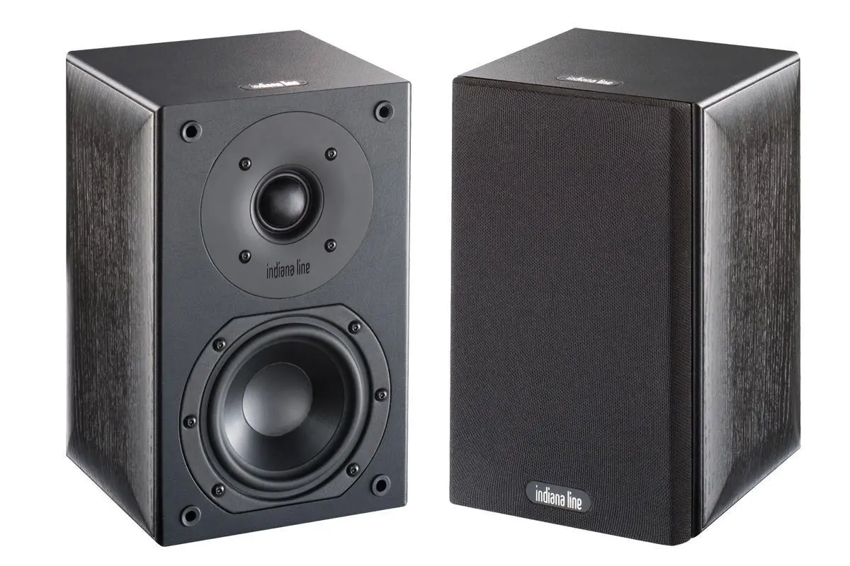 Zestaw kina Yamaha MusicCast RX-V4A Czarny, Indiana Line Nota 5.0 - 550 X/740 X/240 X Czarny dąb