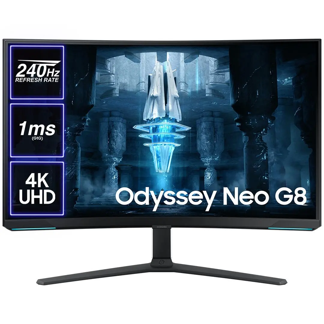 Monitor Samsung Odyssey Neo G8 S32BG850NP miniLED  32" 4K VA 240Hz 1ms  Zakrzywiony Gamingowy