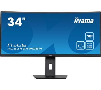 Monitor iiyama ProLite XCB3494WQSN-B5  34" UWQHD VA 120Hz 0,4ms MPRT Zakrzywiony