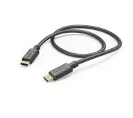Hama USB-C do USB-C 1 m Czarny