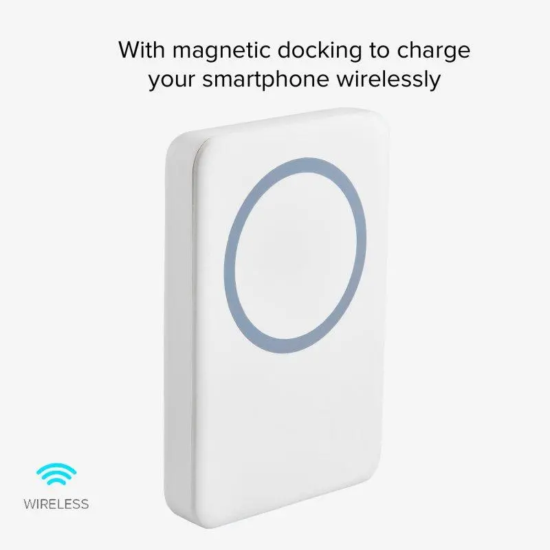 Powerbank SBS TEBB5000MAG1CW 5000mAh MagSafe 10W Biały