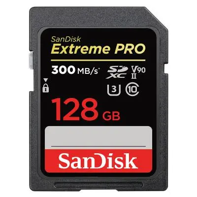 Karta pamięci SanDisk Extreme PRO SDHC UHS-II V90 300MB/s 128GB