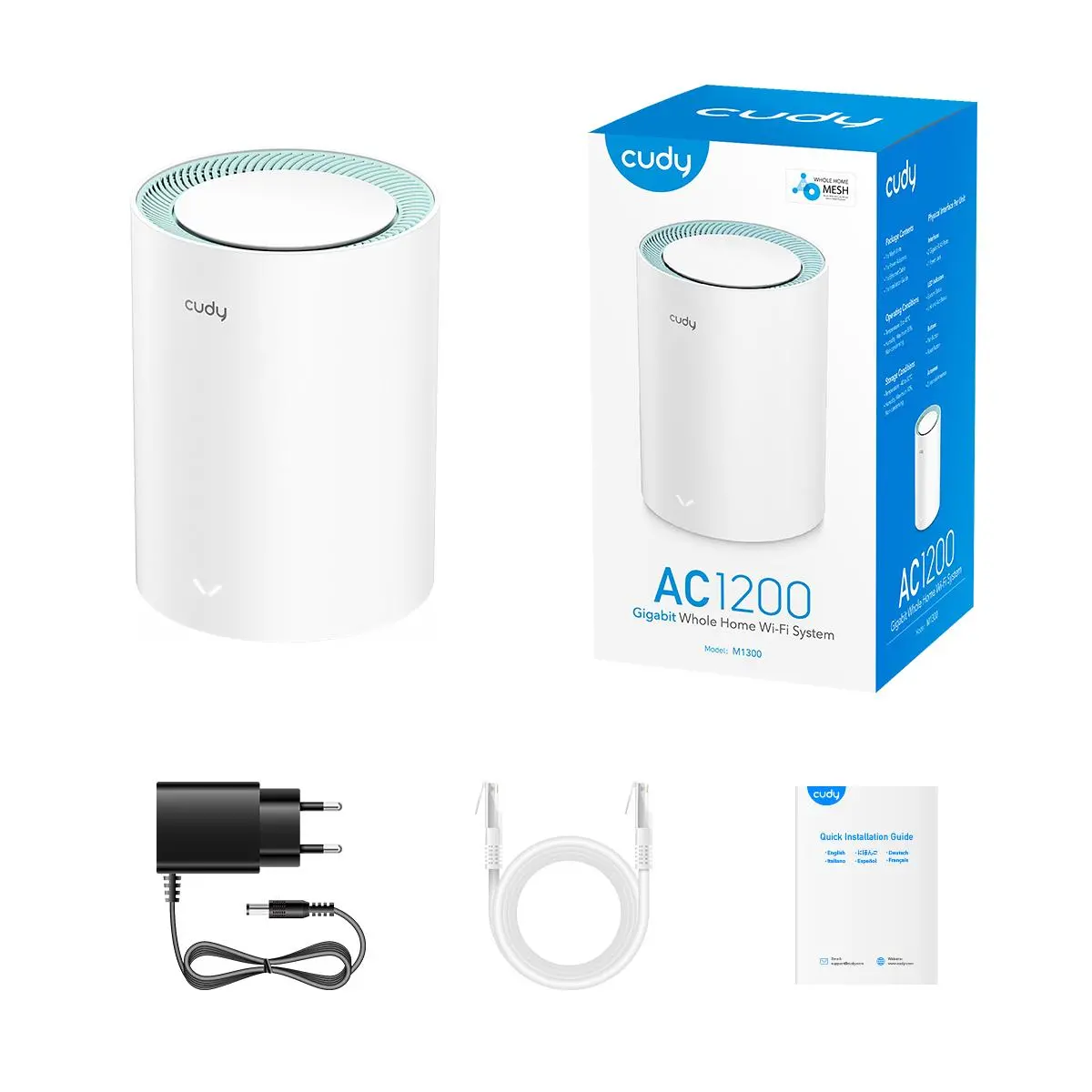 Router Cudy M1300 AC1200 1szt.