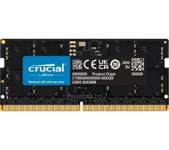 Pamięć Crucial DDR5 16GB 5600 CL46 SODIMM Czarny
