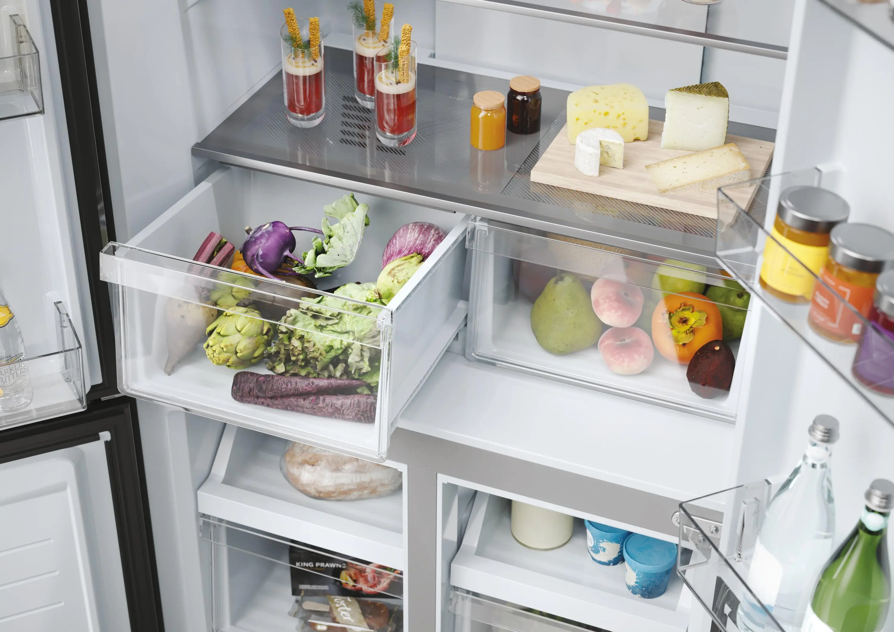 Lodówka Haier Seria 5 HCR3818ENMM Pełny No Frost 181,5cm Inox