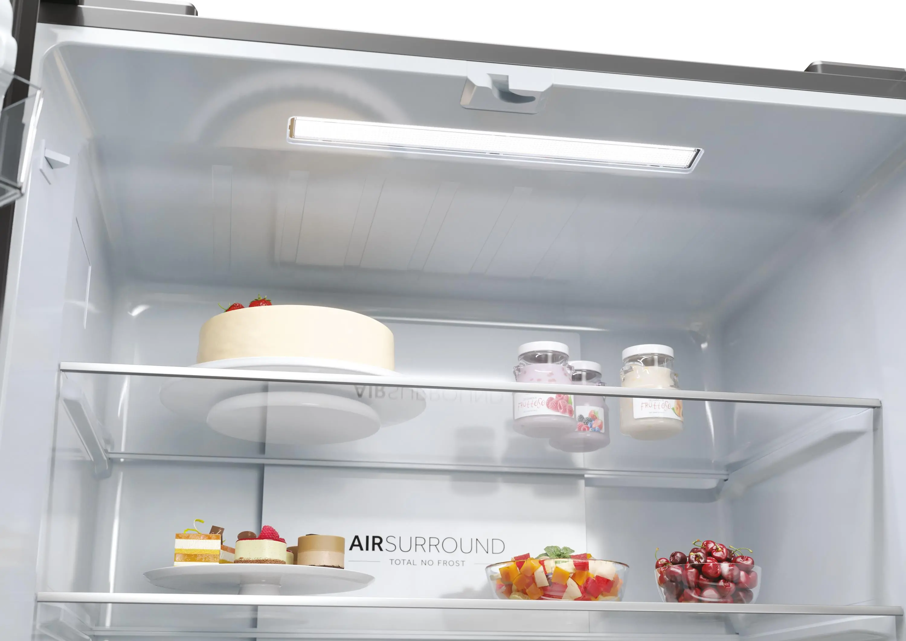 Lodówka Haier Seria 5 HCR3818ENMM Pełny No Frost 181,5cm Inox
